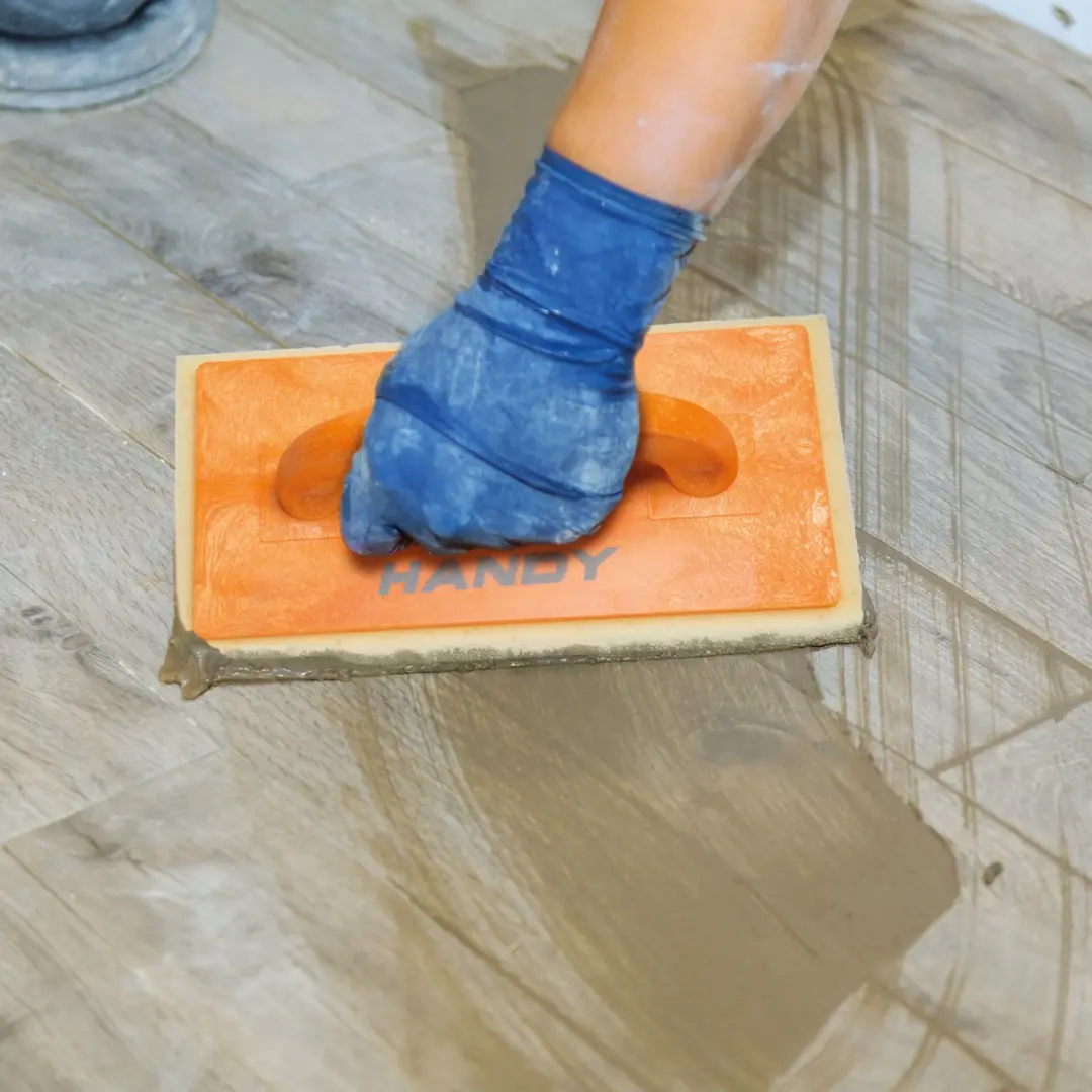 Handy Spons Spaan Afreilat 280x140mm - Kunststof - Oranje/Geel