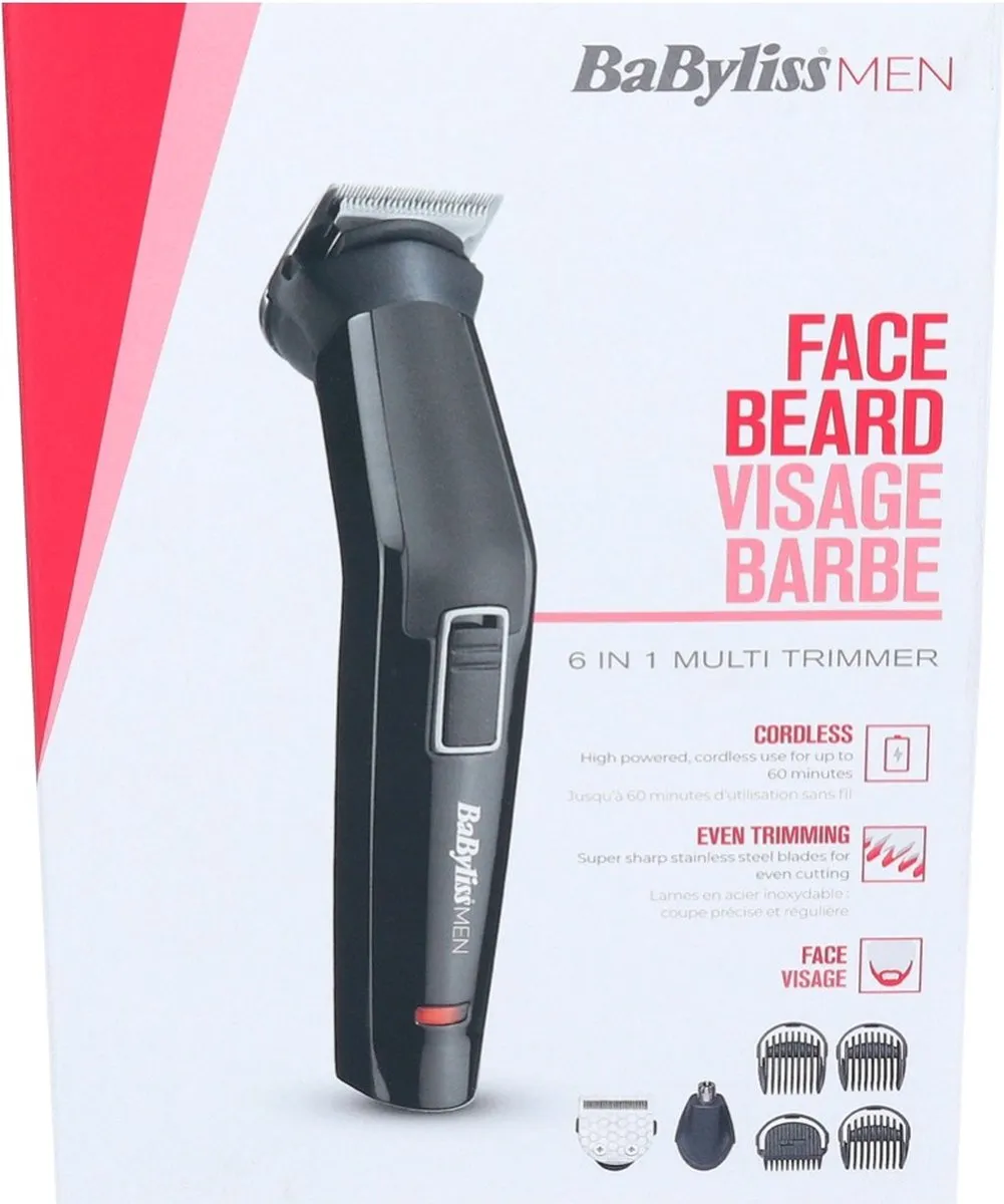 Babyliss 6 in 1 MT725E Multitrimmer