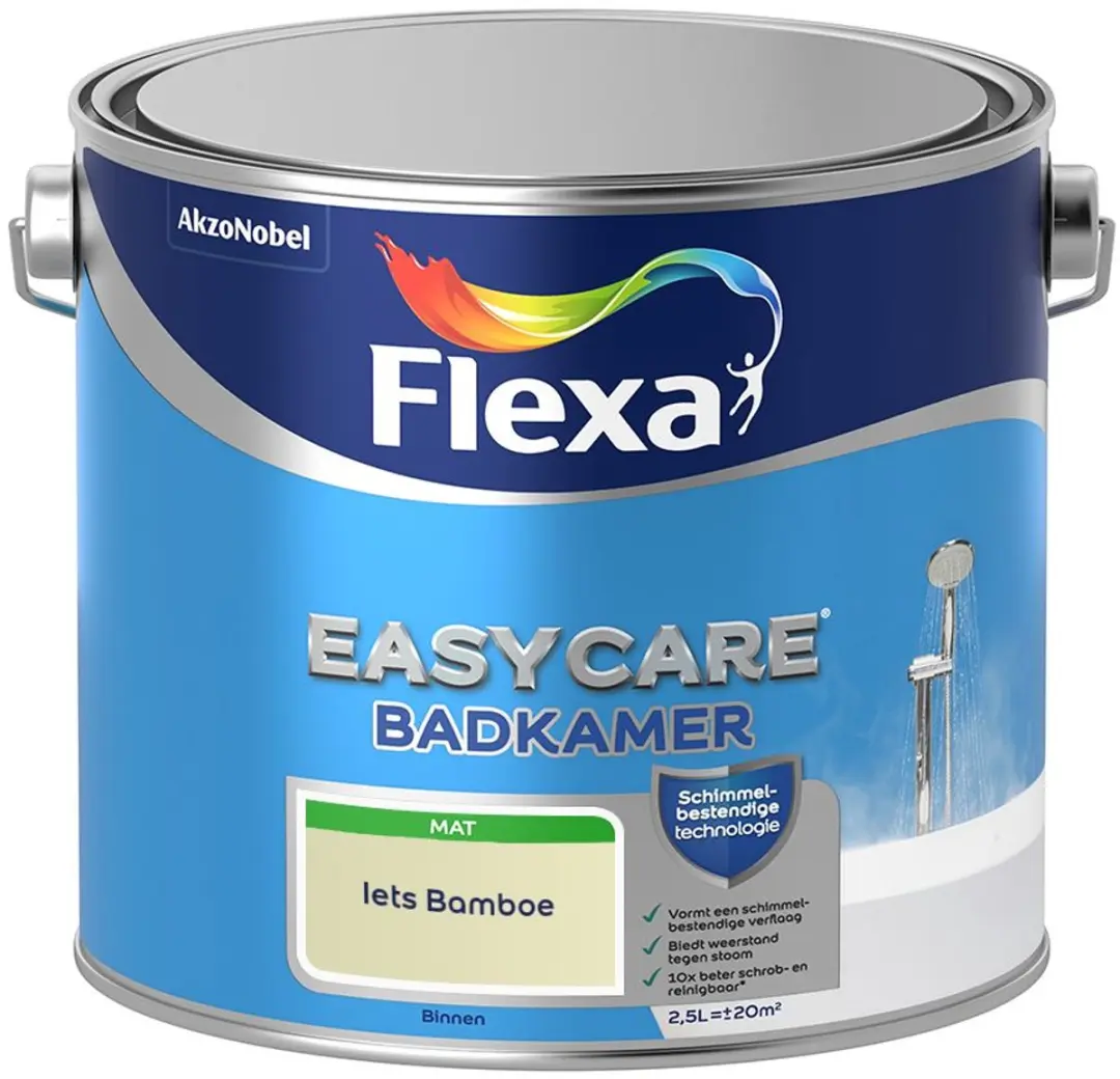 Flexa Easycare Badkamer Mengverf Iets Bamboe 2,5L