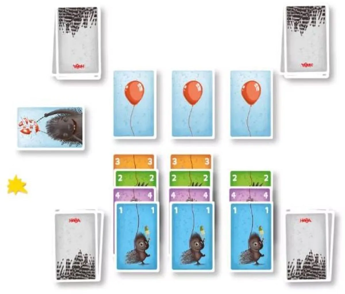 Haba Funny Pik Kaartspel - 2-6 Spelers - Multicolor