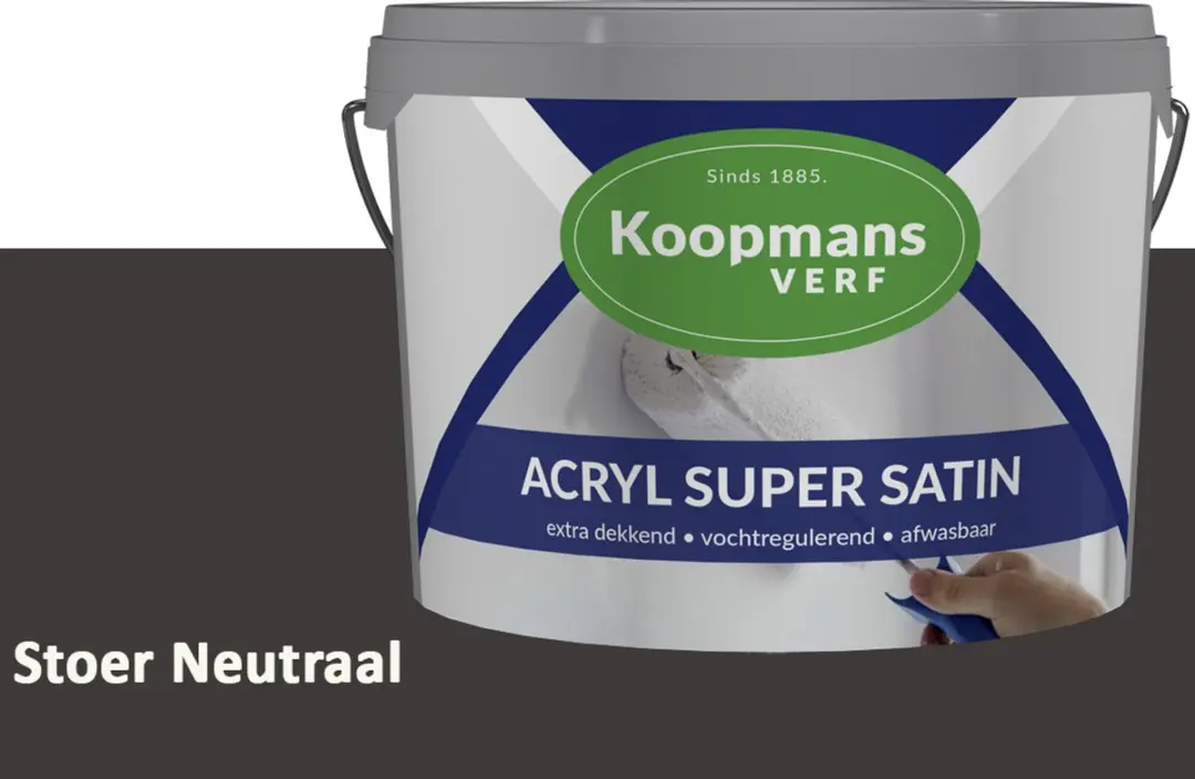 Koopmans Acryl Super Satin Zijdeglans Muurverf 5L