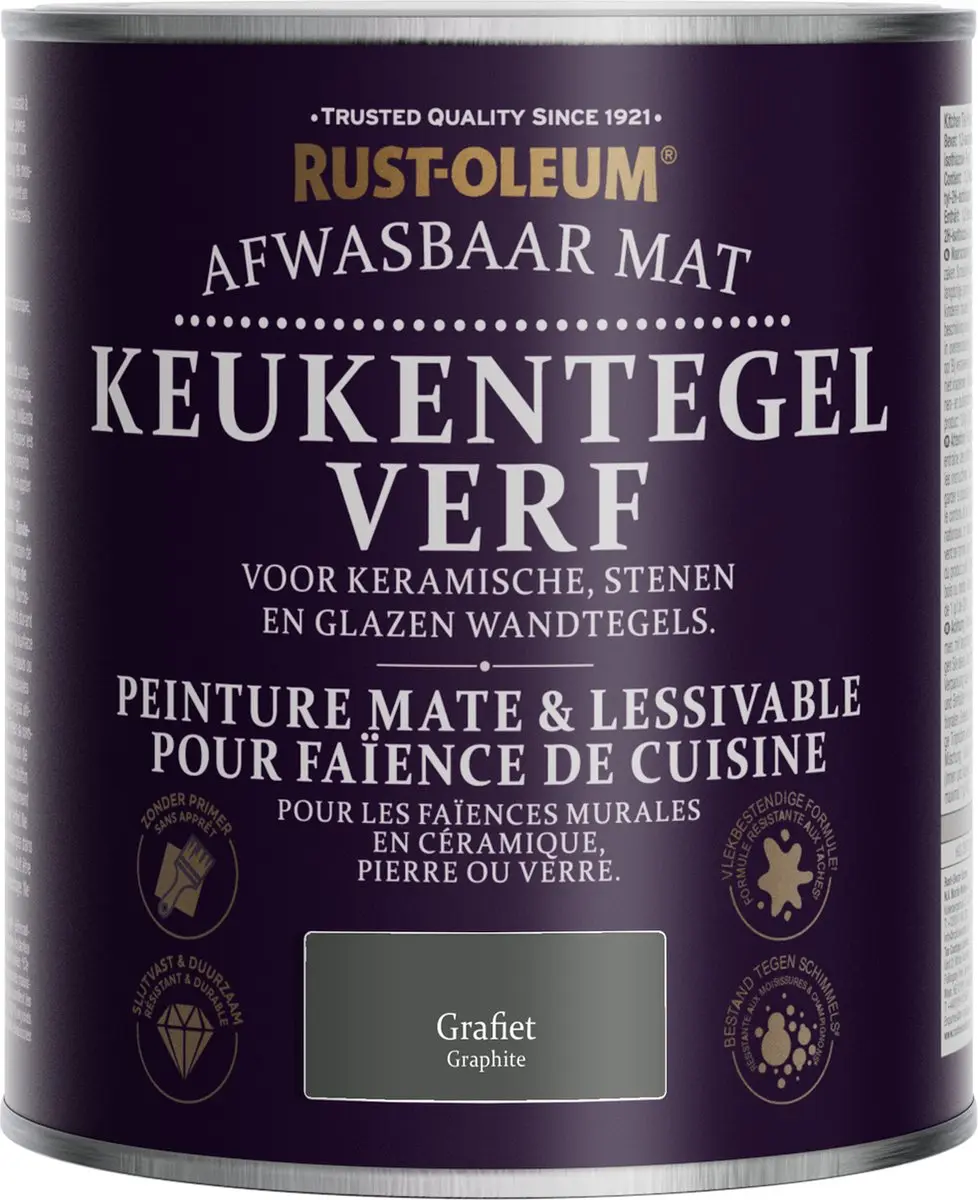 Rust-Oleum Grafiet Verf 750ml