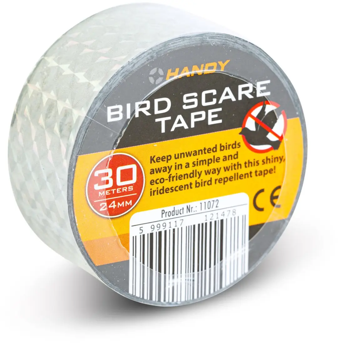 Handy Vogelafweertape Zilver 30m x 24mm - afbeelding 2 van 3