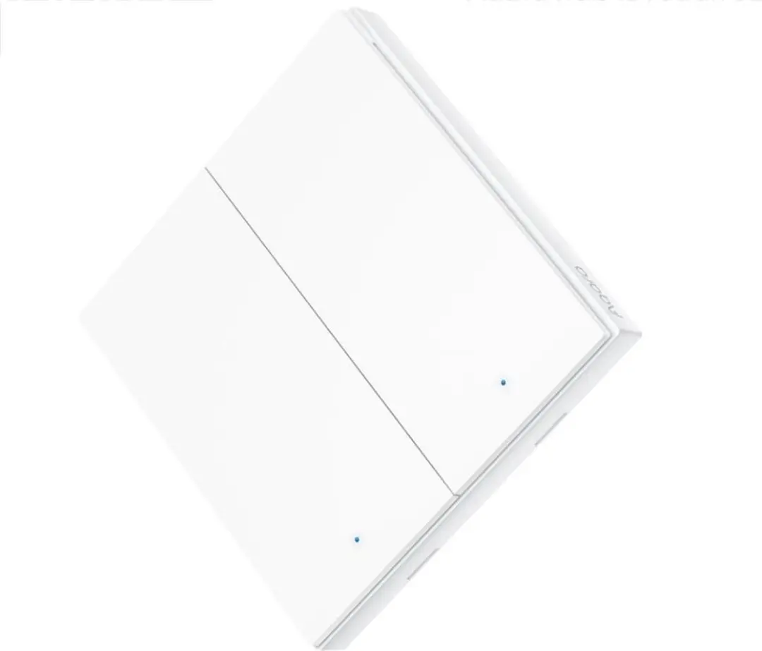 Aqara H1 Wireless Wandschakelaar Zigbee 3.0 - Dubbele Rocker - Wit