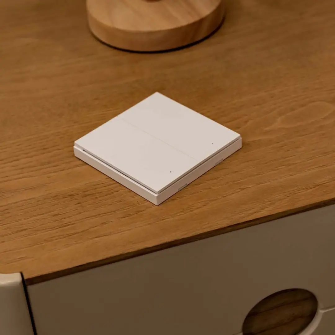 Aqara H1 Wireless Wandschakelaar Zigbee 3.0 - Dubbele Rocker - Wit