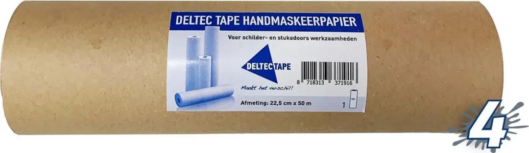 Deltec Handmaskeerpapier 50m x 22,5cm