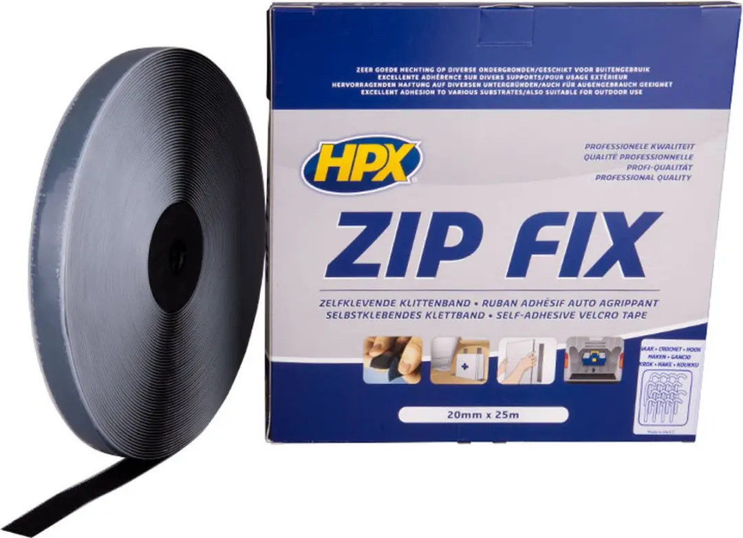 HPX Zip Fix Klittenband Haak