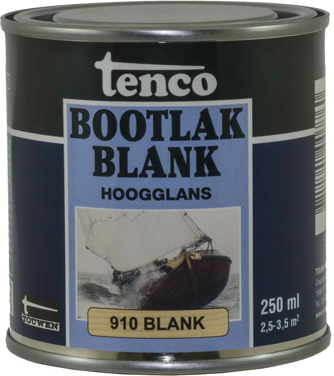Tenco Bootlak Hoogglans 250ml - Meerkleurig