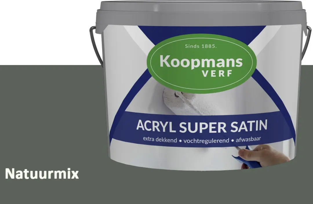 Koopmans Acryl Super Satin Natuurmix Muurverf 5L