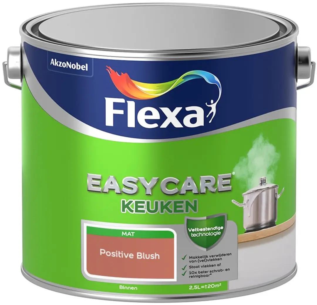 Flexa Easycare Keuken Mengverf Positive Blush 2,5L