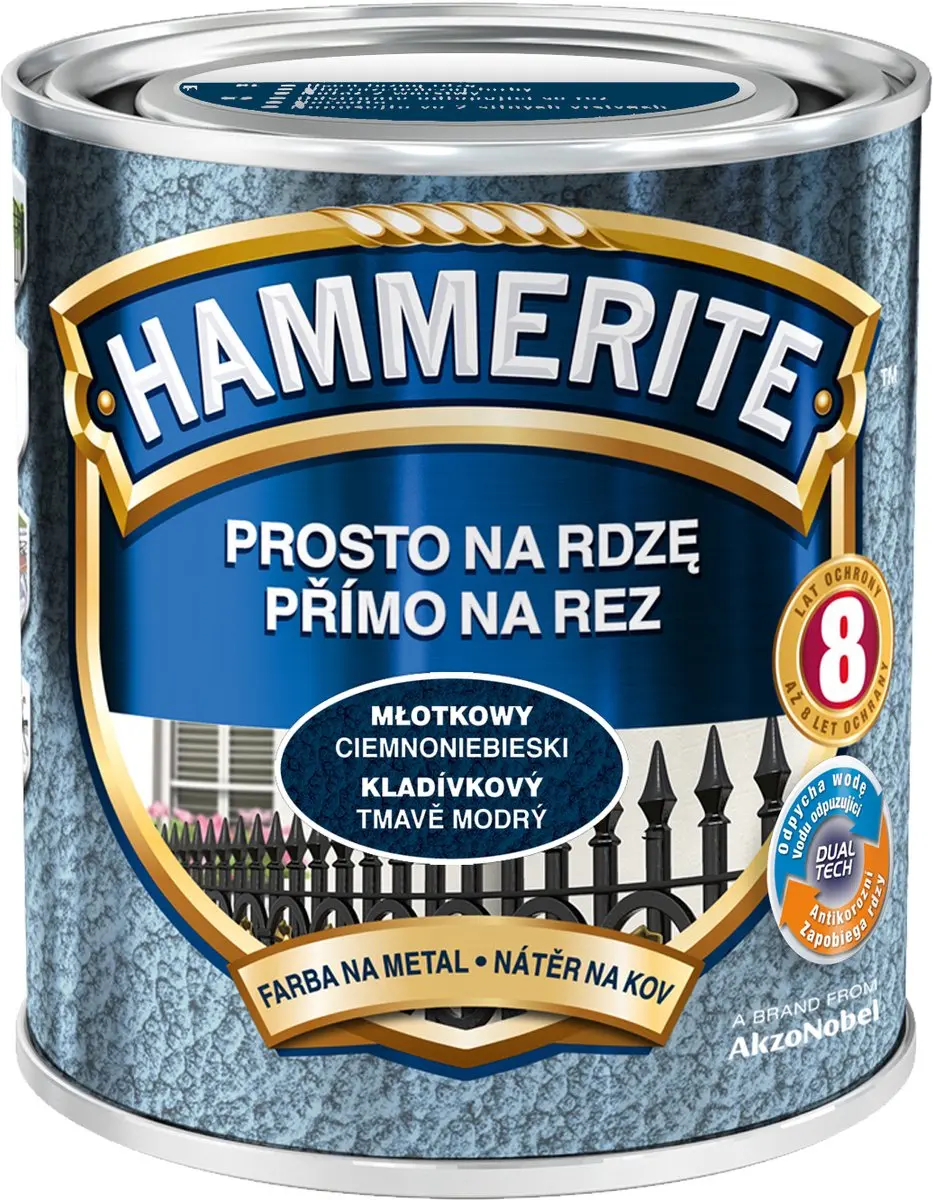 Hammerite Direct Op Roest Hamer 2,5L