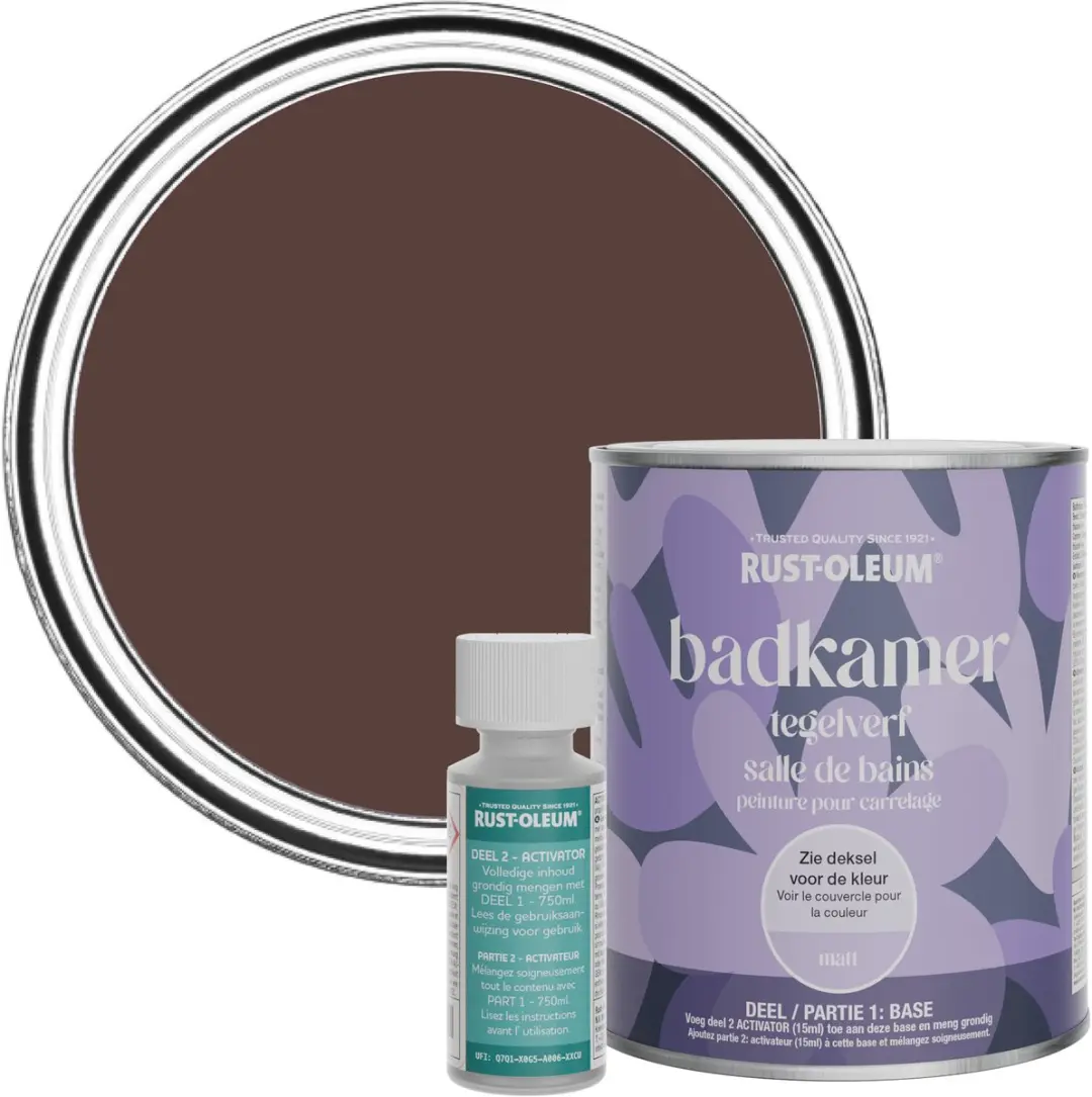 Rust-Oleum Badkamertegelverf Mat Valentina 750ml