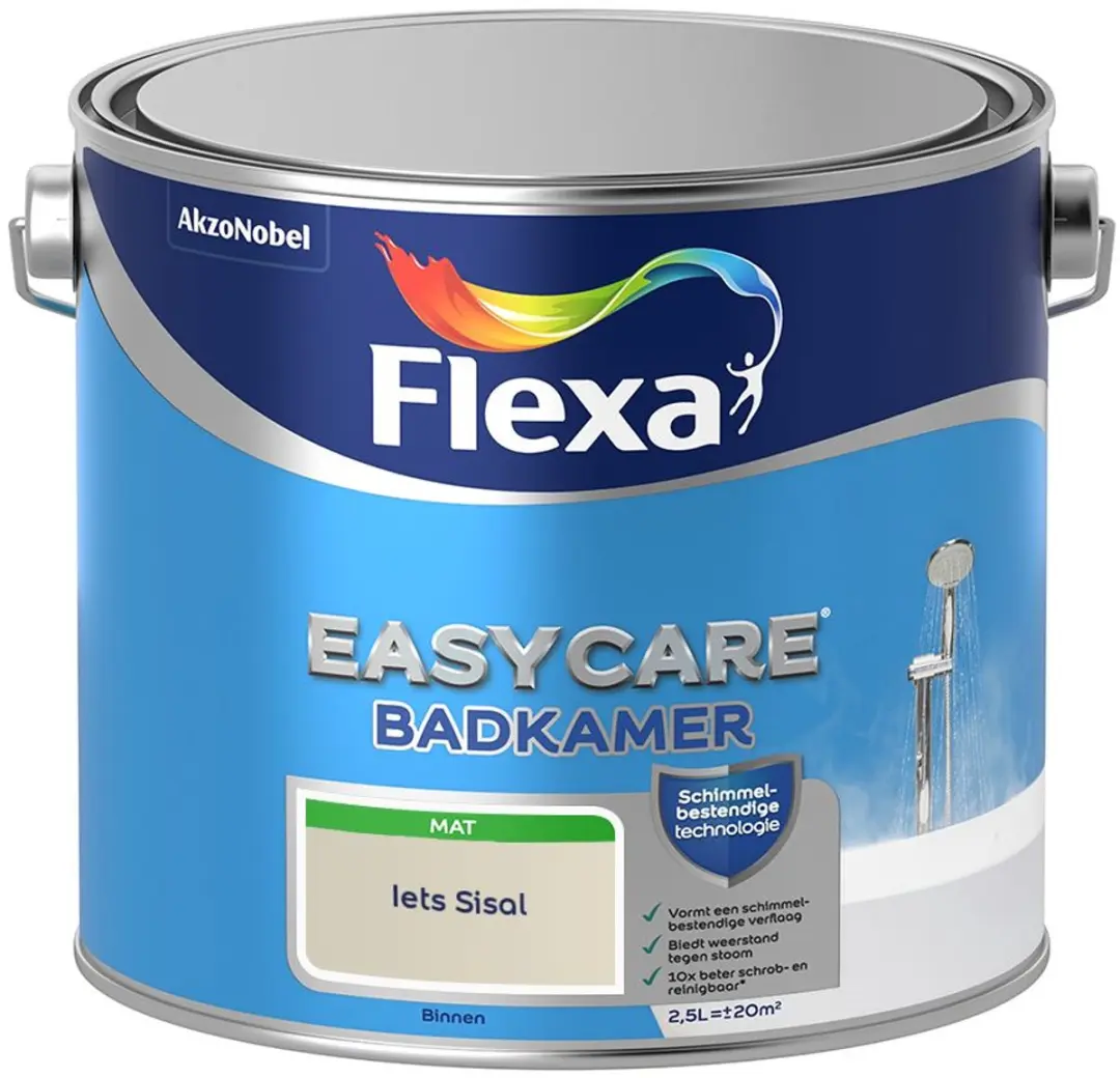 Flexa Easycare Badkamer Mengverf 2,5L