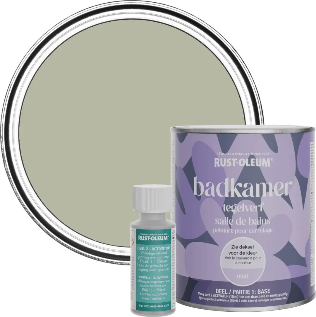 Rust-Oleum Tanglewood Badkamer Tegelverf Matt 750ml