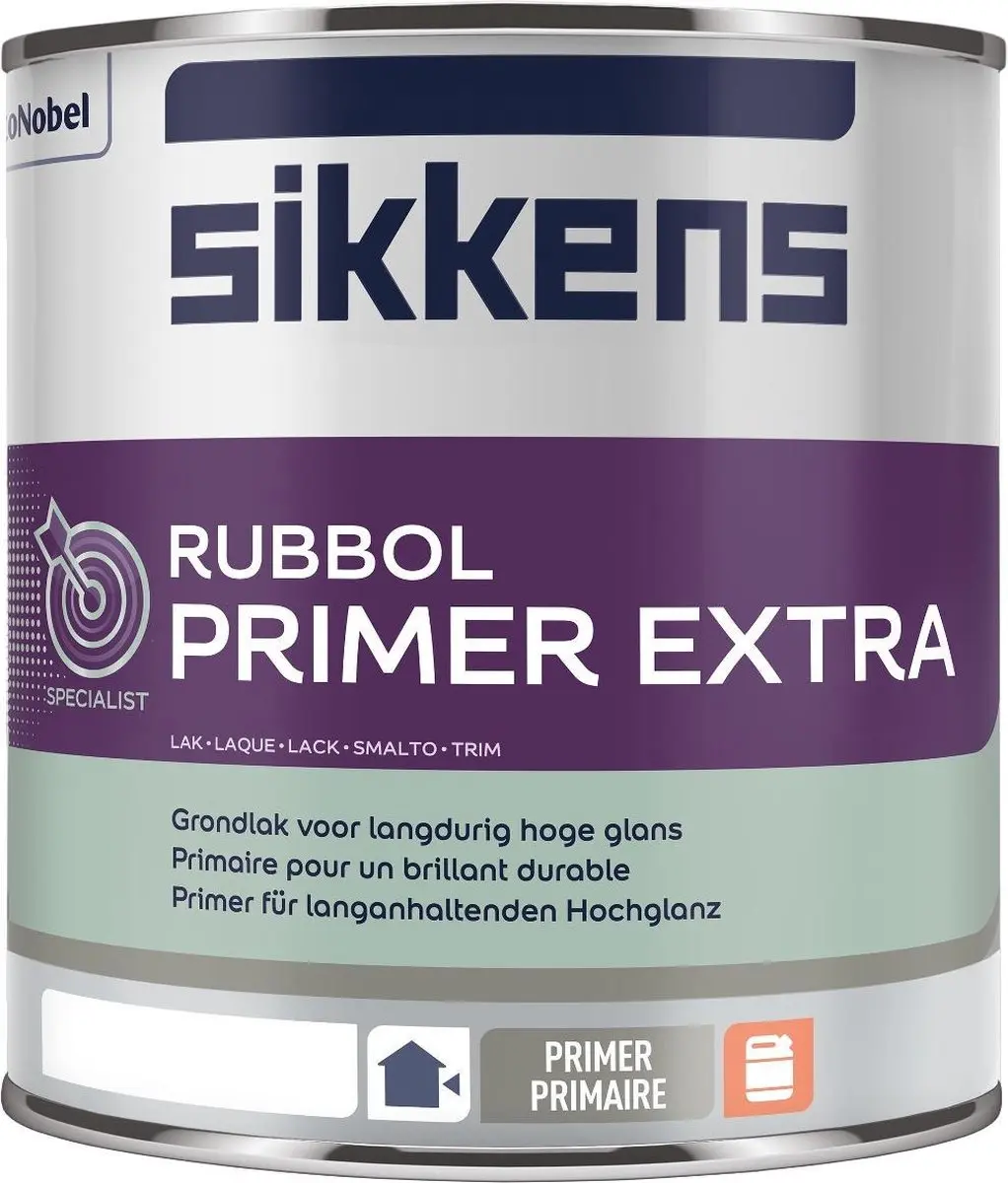 Sikkens Rubbol Primer Extra Wit 2.5L