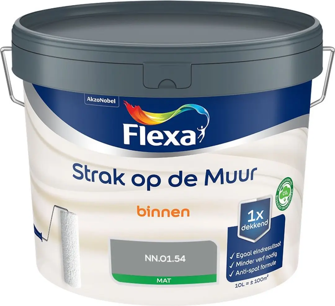 Flexa Strak Op De Muur Binnen Mat NN.01.54 Mengverf 10L