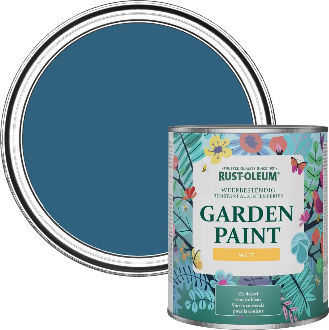 Rust-Oleum Kobalt Tuinverf Matt 750ml