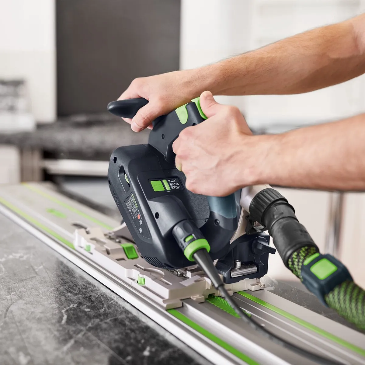 Festool TS 60 KEBQ-Plus-FS Invalzaag - 1500W - 168mm