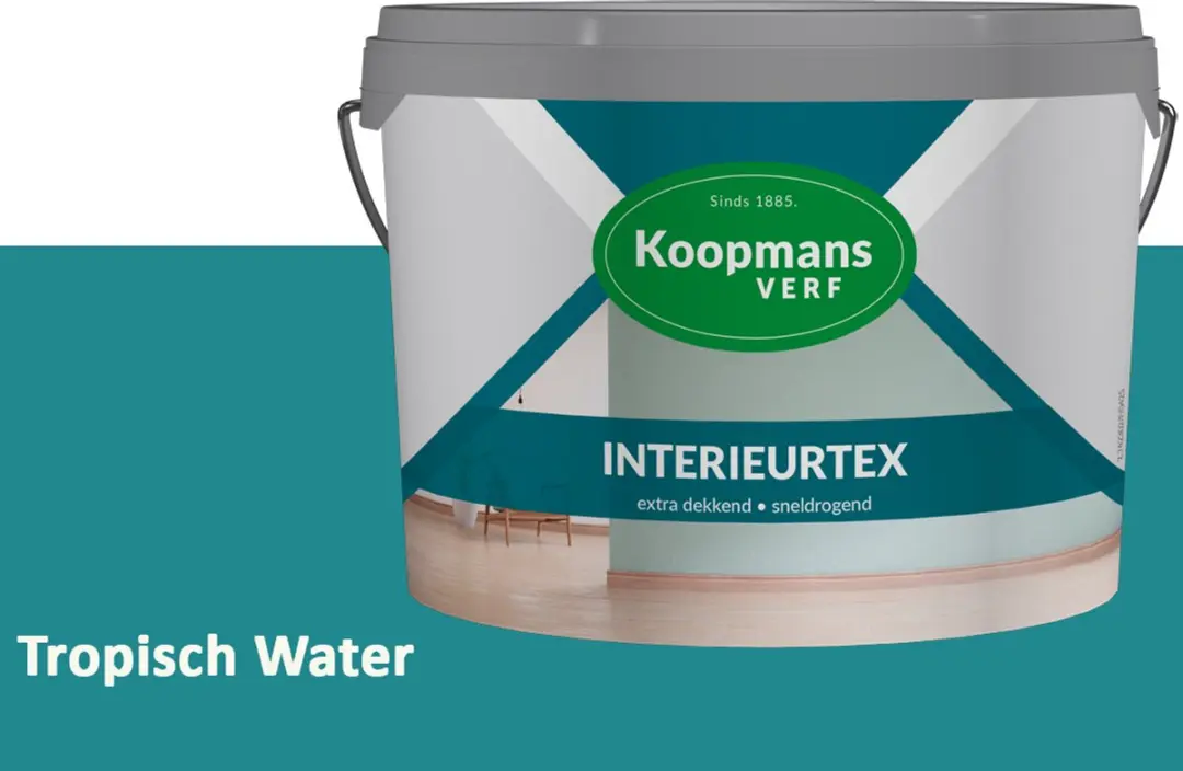 Koopmans Interieurtex Matte Muurverf Tropisch Water 7,5L