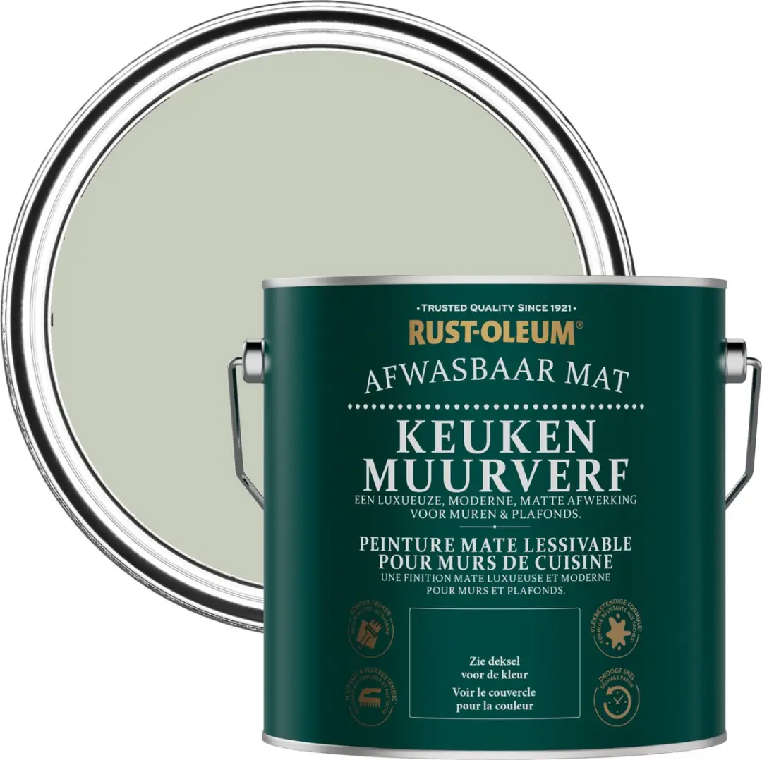 Rust-Oleum Groen Keukenverf Aloe 2,5L