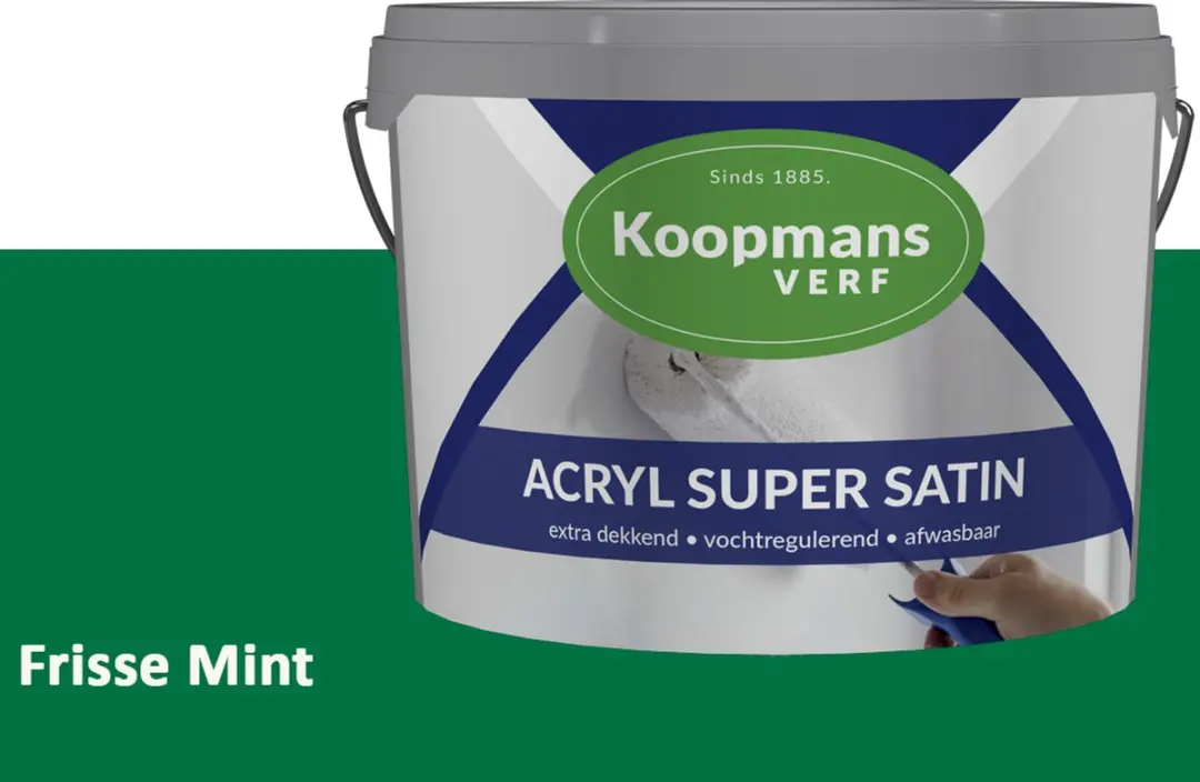 Koopmans Acryl Super Satin Zijdeglans Muurverf 1L
