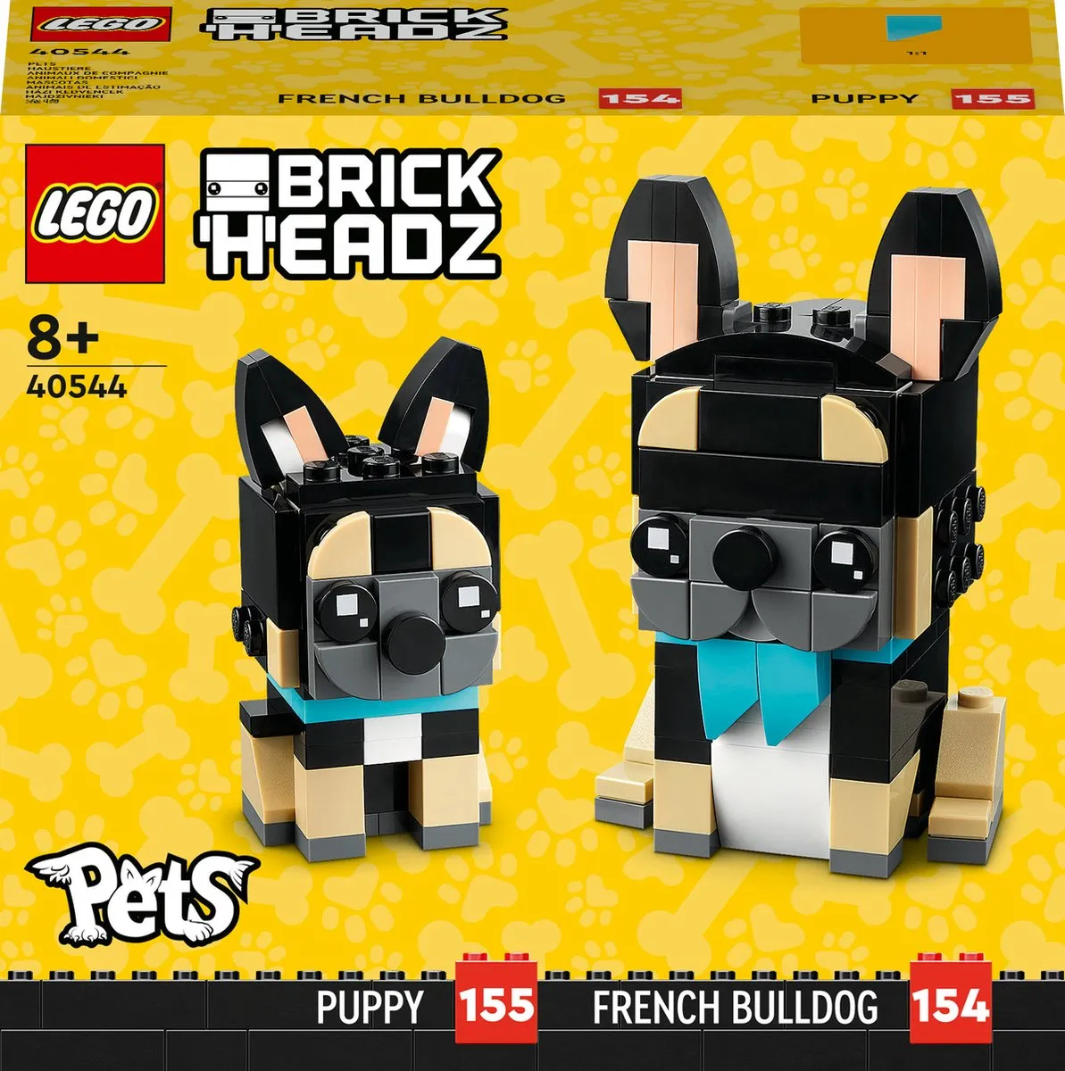LEGO Brickheadz Franse Bulldog 40544