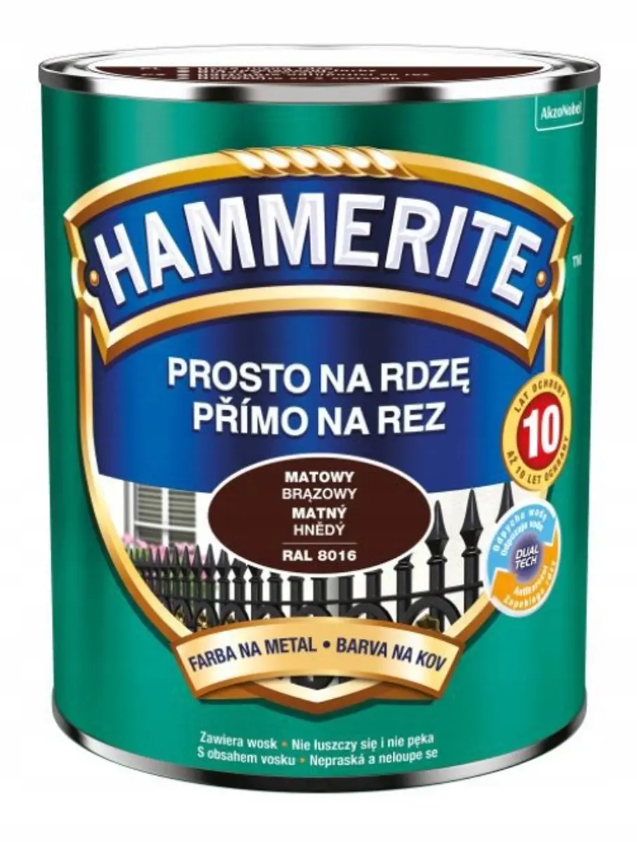 Hammerite Direct Op Roest Mat 0,7L
