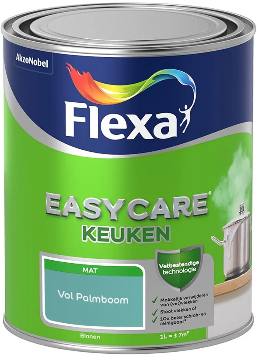 Flexa Easycare Keuken Vol Palmboom Mengverf 1L