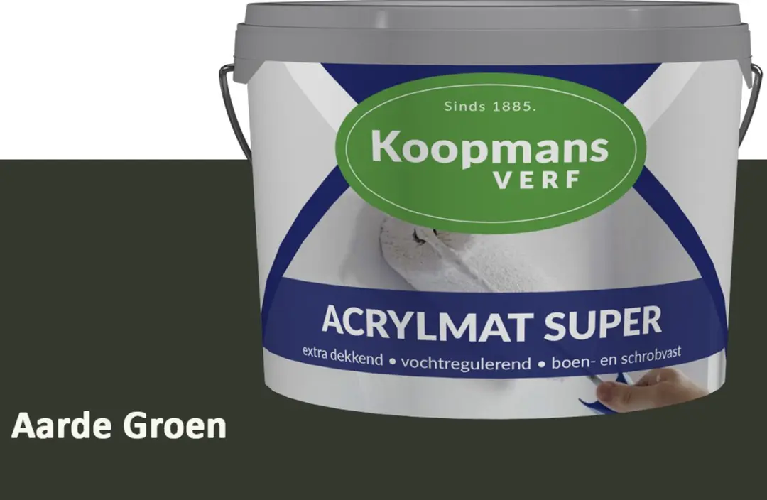Koopmans Acrylmat Super Matte Muurverf 2,5L