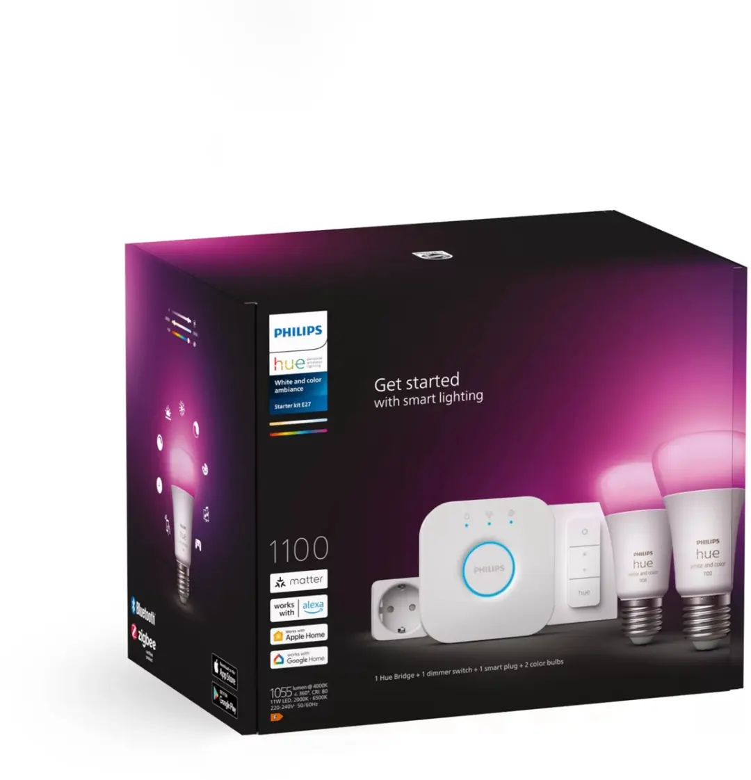 Philips Hue Ambience Starterset 2x E27 - Wit