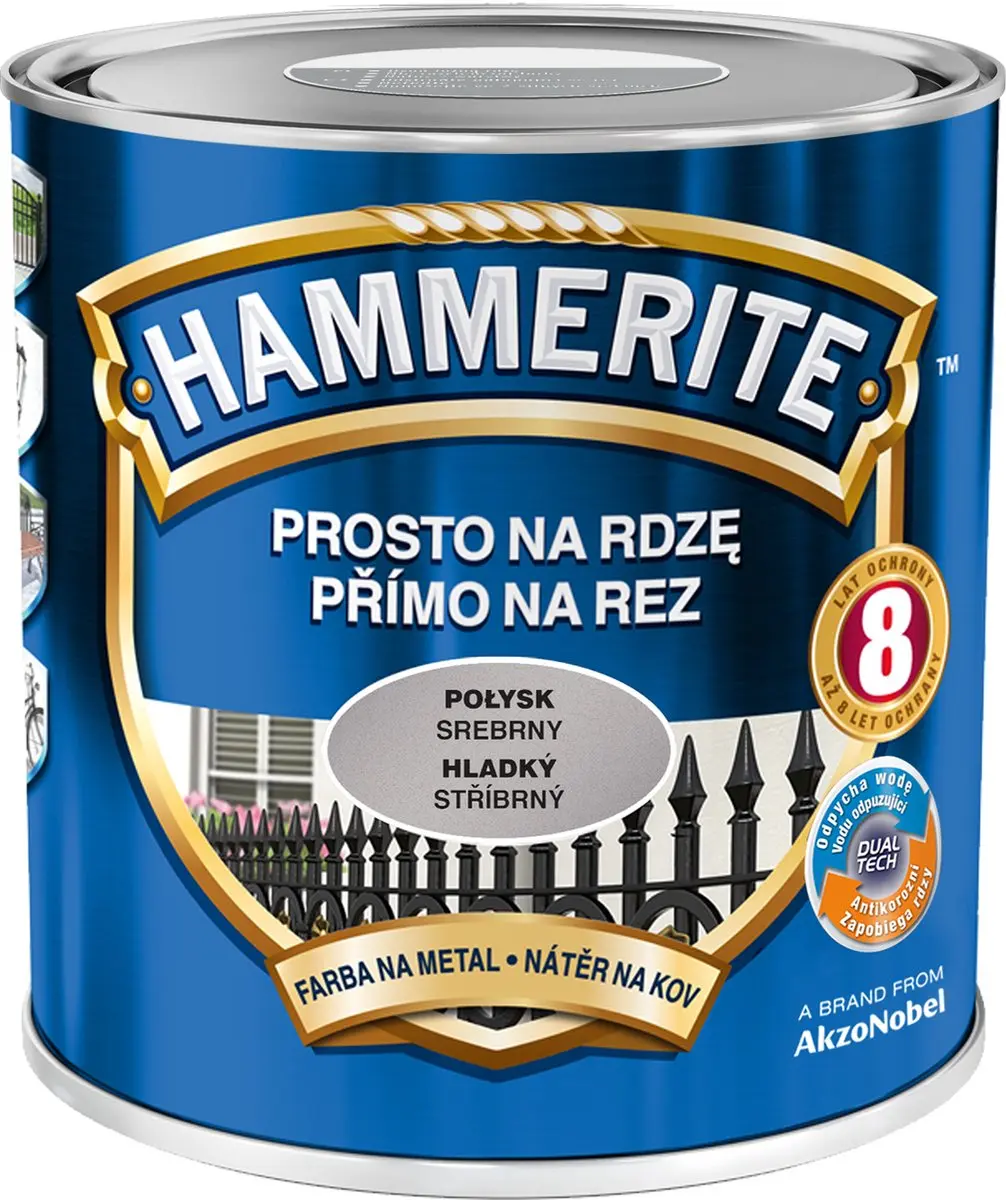 Hammerite Direct Roest Glad 2,5L