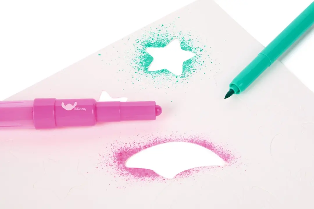 Disney Stitch Spraypen Set A4 Envelop - 3 Stuks