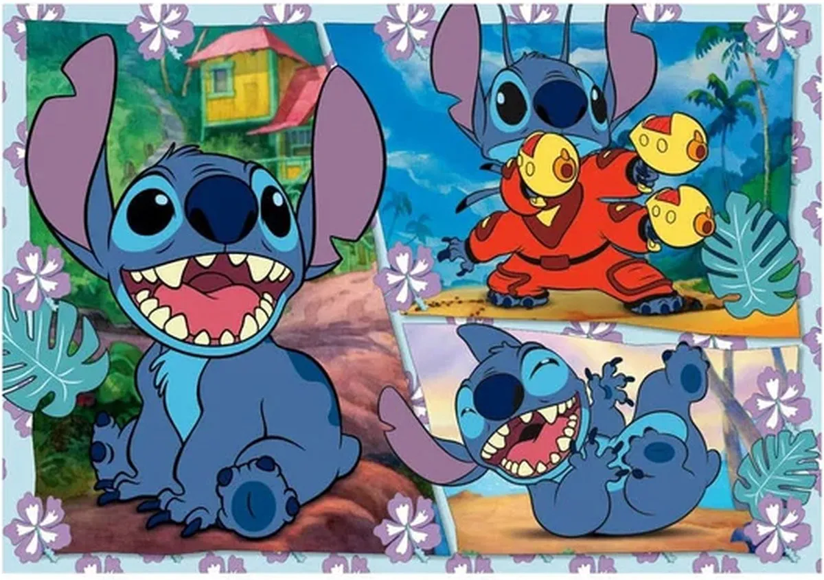 Clementoni Disney Stitch Puzzel 104 Stukjes - Vanaf 4 Jaar - afbeelding 6 van 6