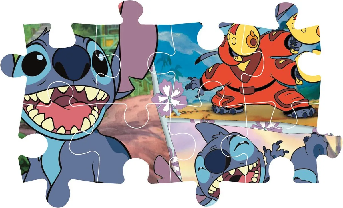 Clementoni Disney Stitch Puzzel 104 Stukjes - Vanaf 4 Jaar