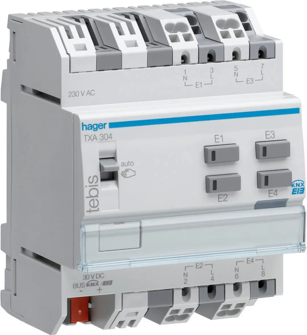 Hager KNX Binaire Ingang TXA304