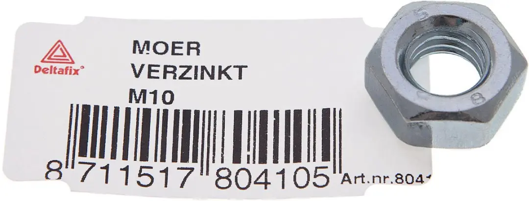 Deltafix Moer Verzinkt M8