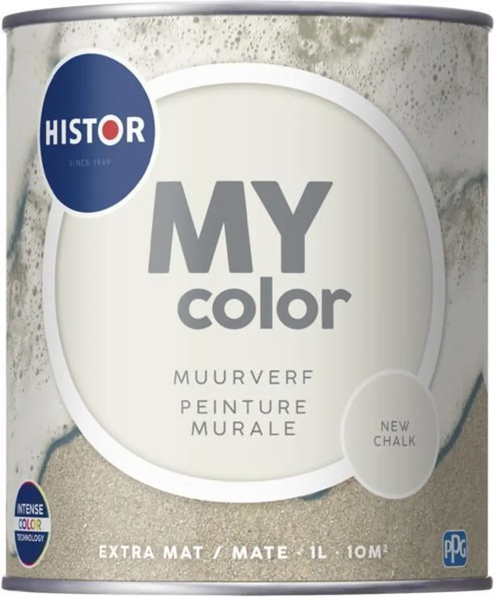 Histor MY Color Muurverf Extra Mat New Chalk 1L