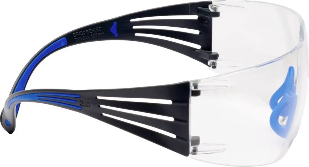 3M SecureFit 400 SF401SGAF-BLU Veiligheidsbril - Grijs/Blauw