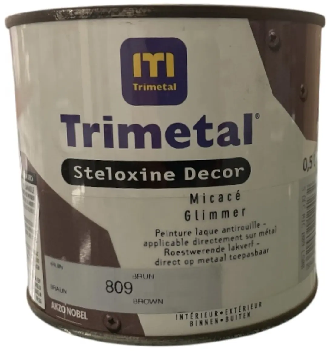 Trimetal Steloxine Deor Glimmer Bruin Lak 0.5L