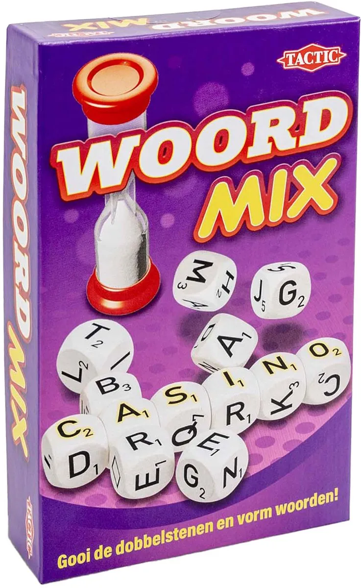 Tactic Woord Mix Bordspel Compact - 60513