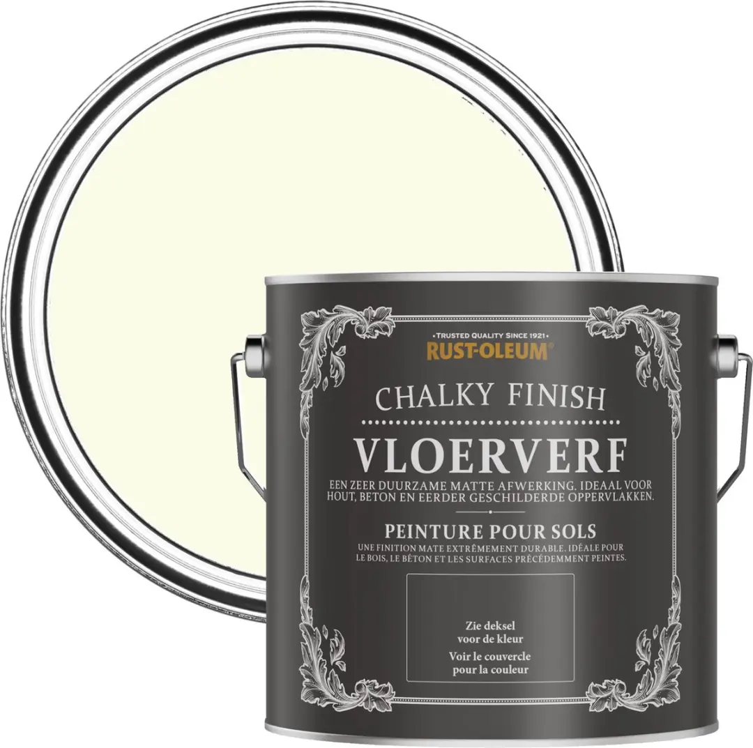 Rust-Oleum Vloerverf Gebroken wit 2,5L