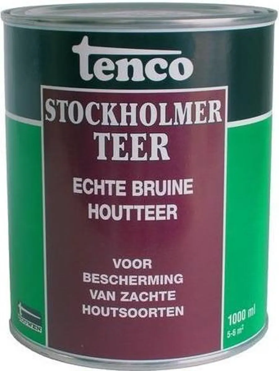 Tenco Stockholmer Teer 750ml - Hout
