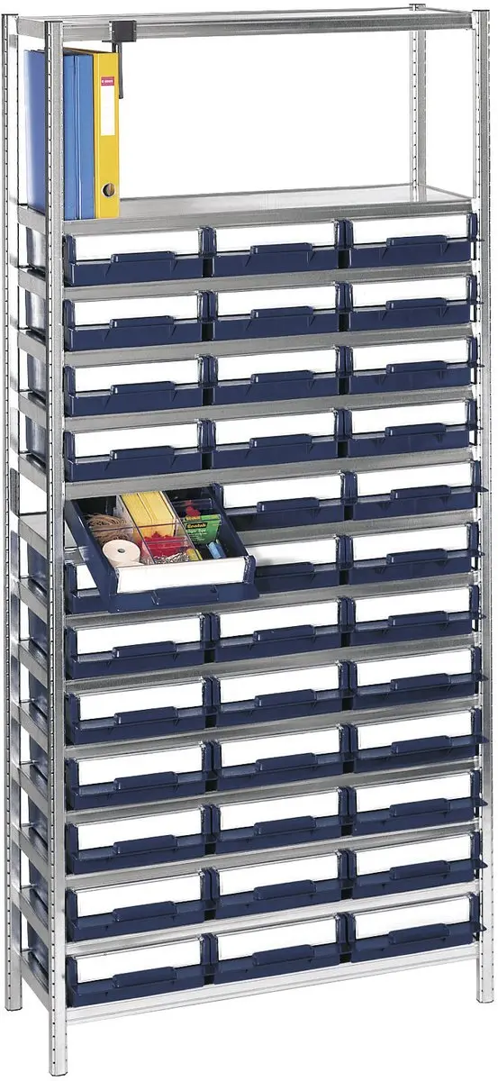 Raaco Rek 36x Ladesysteem 4-800 Galvanisch Zilver