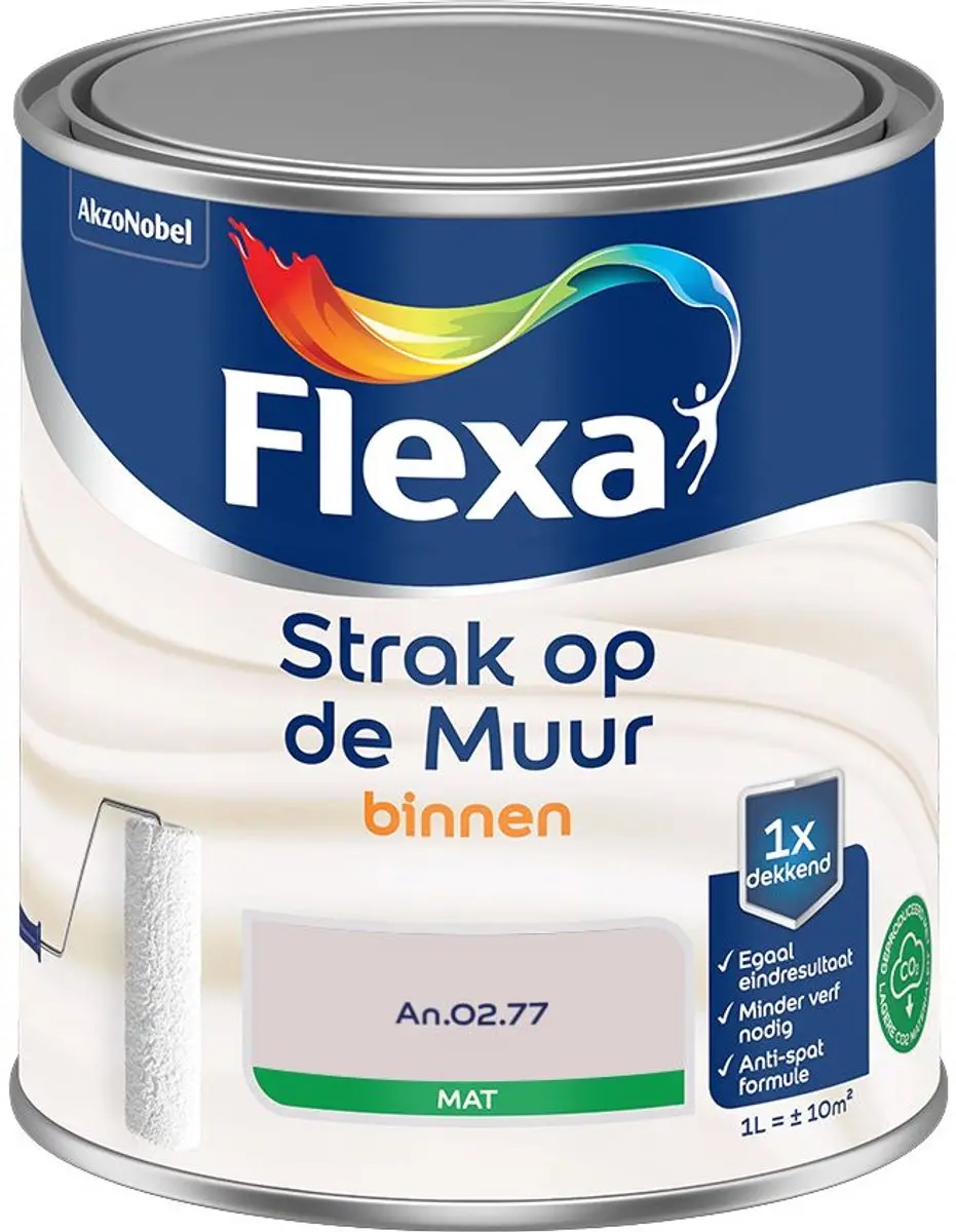 Flexa Strak Op De Muur Binnen Mat Mengverf AN.02.77