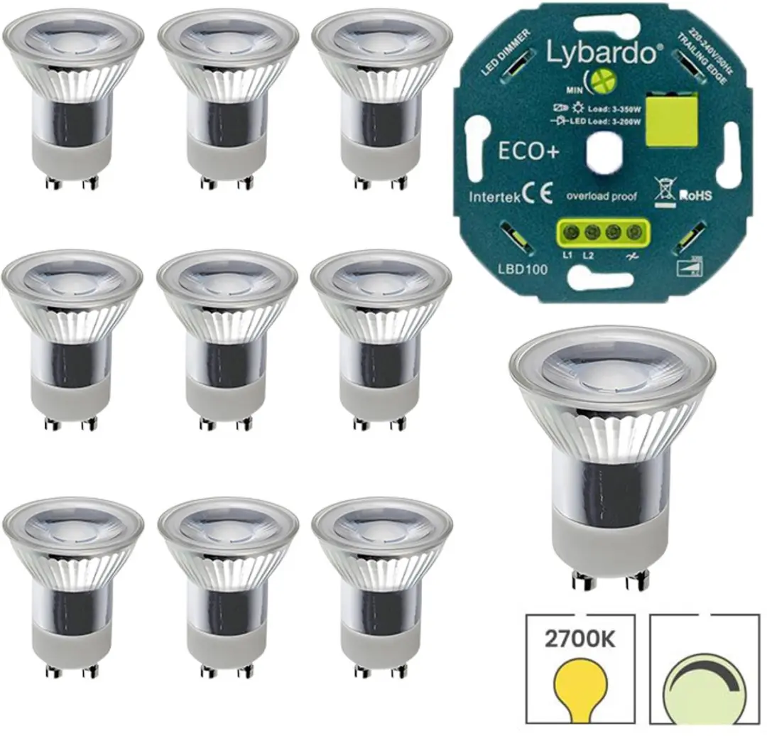 Lybardo GU10 LED Spot 3W