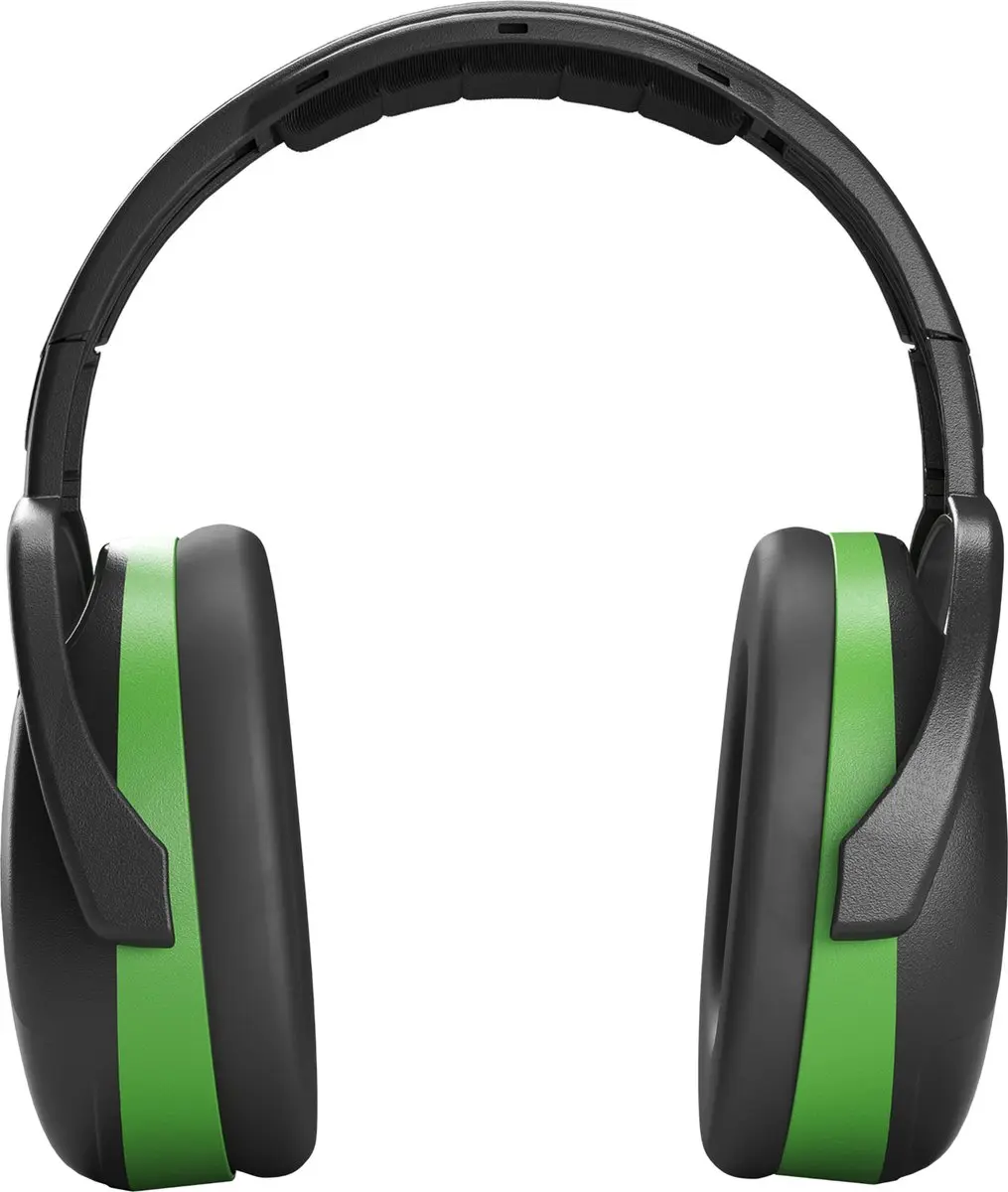 Hellberg Safety Secure 1 Gehoorbescherming - 24dB - Zwart/Groen