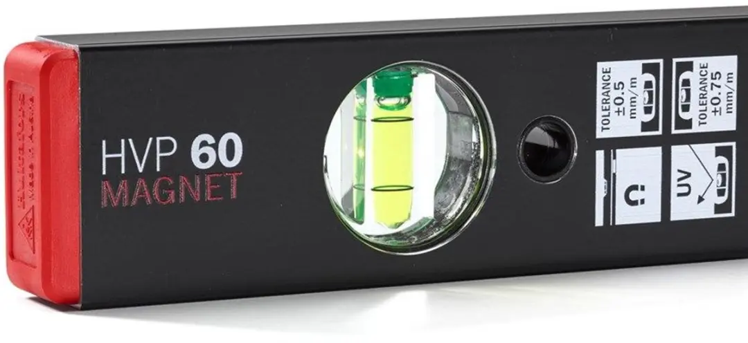 Hultafors HVP Magnetic 60 Magnetische Waterpas - Grijs