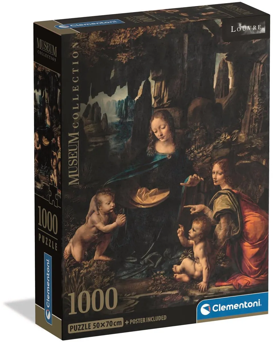 Clementoni Museum Virgin Rocks Puzzel 1000 Stuks