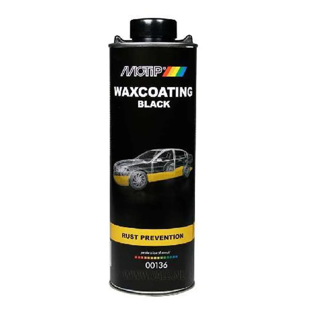 Motip Anti Roest Waxcoating 1.000ml - Zwart