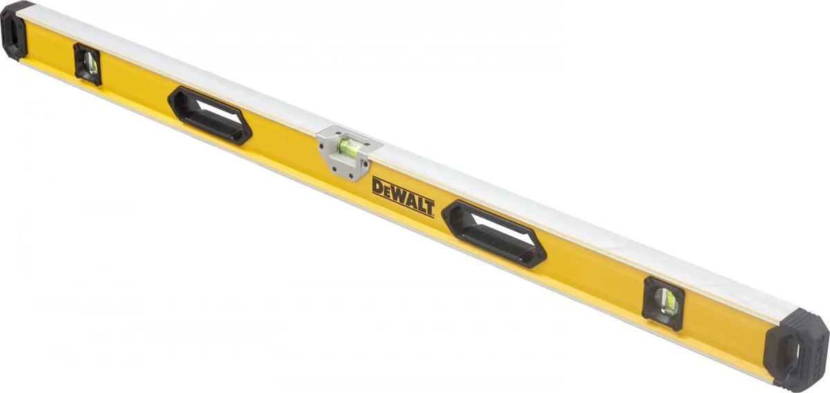 DeWalt DWHT0-43248 Waterpas 120cm - 3 Libellen - Geel